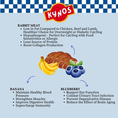 KYNOS - Rabbit Chips 🍌🫐 Banana & Blueberry