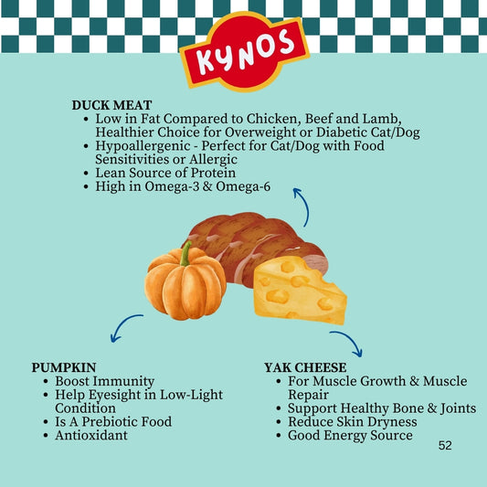 KYNOS - Duck Chips 🎃🧀Pumpkin & Yak Cheese