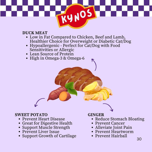 KYNOS - Duck Chips 🍠Sweet Potato & Ginger