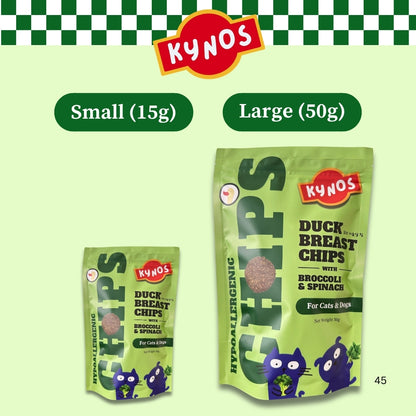 KYNOS - Duck Chips 🥦🍃Broccoli & Spinach