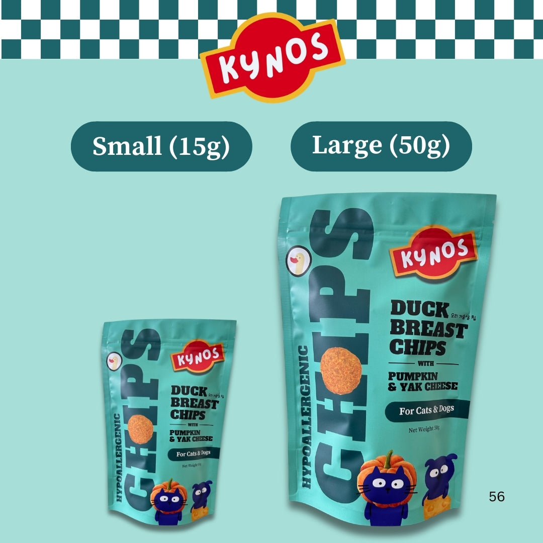 KYNOS - Duck Chips 🎃🧀Pumpkin & Yak Cheese