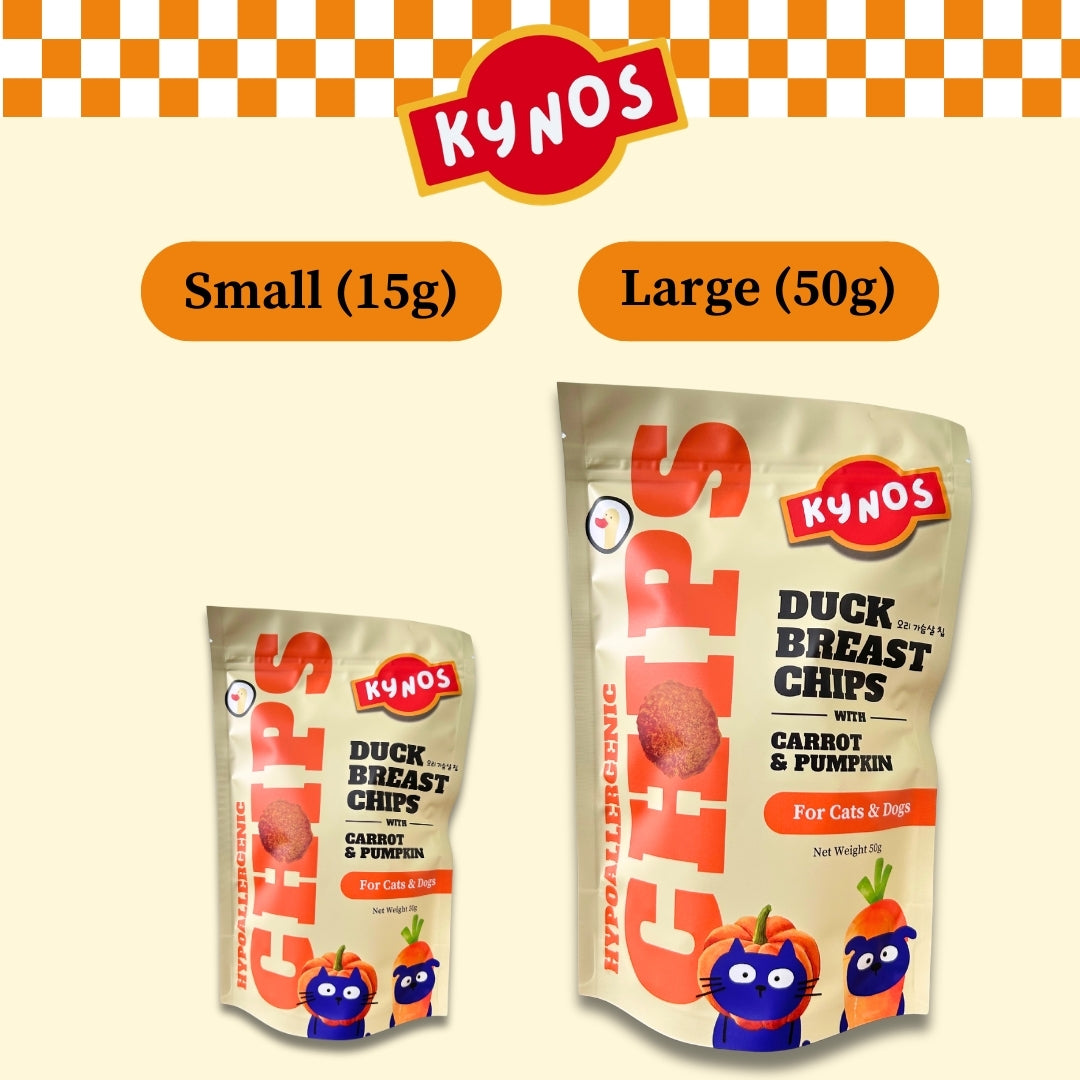 KYNOS - Duck Chips 🥕🎃 Carrot & Pumpkin