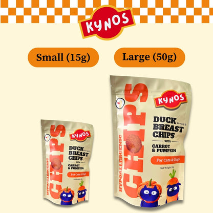 KYNOS - Duck Chips 🥕🎃 Carrot & Pumpkin