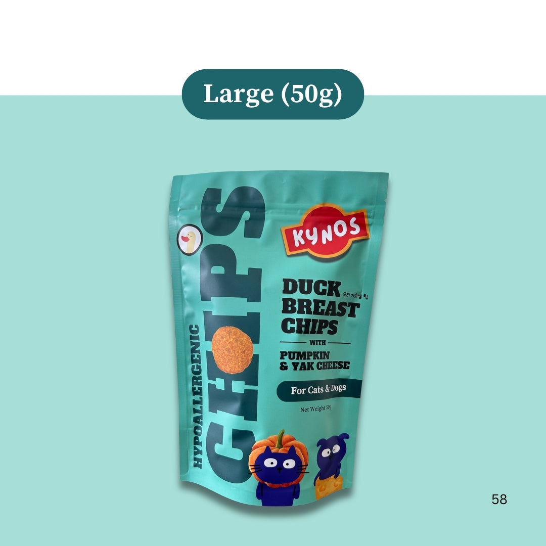 KYNOS - Duck Chips 🎃🧀Pumpkin & Yak Cheese