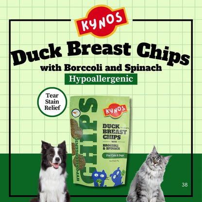 KYNOS - Duck Chips 🥦🍃Broccoli & Spinach